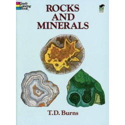 Rocks and Minerals Colouring Book