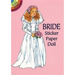 Bride Sticker Paper Doll
