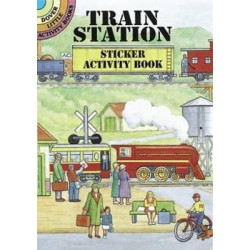 Train Station Sticker Activity Book
