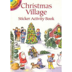 Christmas Village Sticker Activity Book