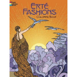 Erte Fashions Coloring Book