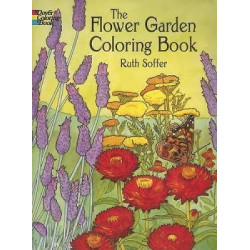 The Flower Garden Coloring Book