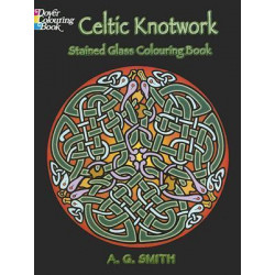 Celtic Knotwork, Stained Glass Coloring Book