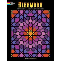 Alhambra Stained Glass Coloring Book