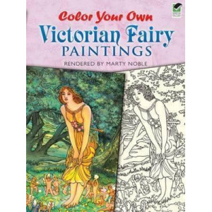 Color Your Own Victorian Fairy Paintings