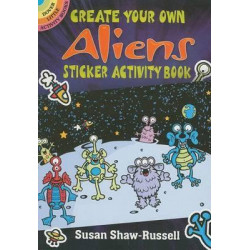 Create Your Own Aliens Sticker Activity Book