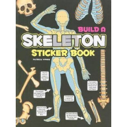 Build a Skeleton Sticker Book