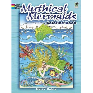 Mythical Mermaids Coloring Book