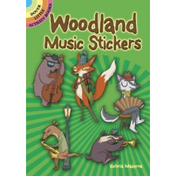 Woodland Music Stickers