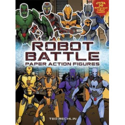 Robot Battle Paper Action Figures