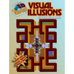 3-D Coloring Book - Visual Illusions