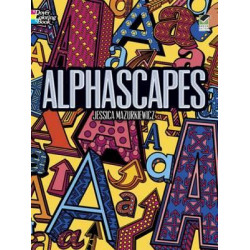 Alphascapes Colouring Book