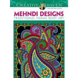 Creative Haven Mehndi Designs Coloring Book