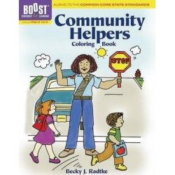 BOOST Community Helpers Coloring Book