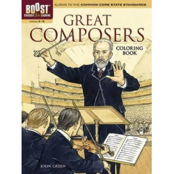 BOOST Great Composers Coloring Book