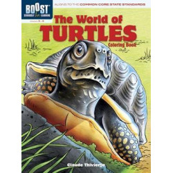 BOOST The World of Turtles Coloring Book