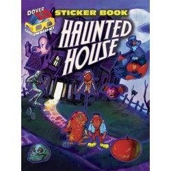 3-D Sticker Book--Haunted House