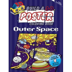 Build a 3-D Poster Coloring Book -- Outer Space