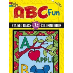 ABC Fun Stained Glass Jr. Coloring Book