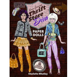 Thrift Store Diva Paper Dolls