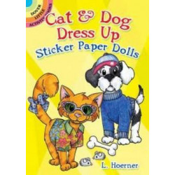 Cat & Dog Dress Up Sticker Paper Dolls
