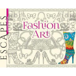 ESCAPES Fashion Art Coloring Book