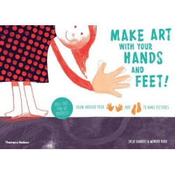 Make art with your hands and feet!