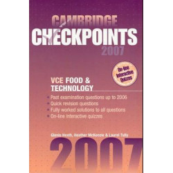 Cambridge Checkpoints VCE Food and Technology 2007