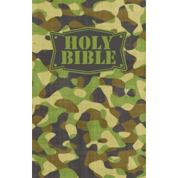 Camouflage Bible Green, NKJV