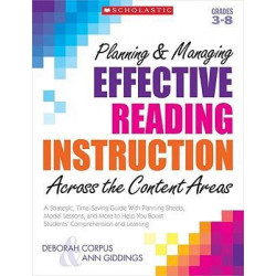 Planning & Managing Effective Reading Instruction Across the Content Areas, Grades 3-8