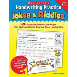Handwriting Practice: Jokes & Riddles, Grades K-2