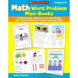 Math Word Problem Mini-Books, Grades 2-3
