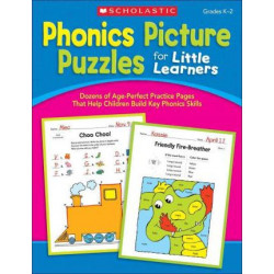 Phonics Picture Puzzles for Little Learners, Grades K-2