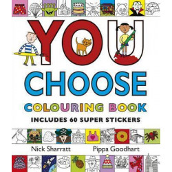 You Choose: Colouring Book with Stickers