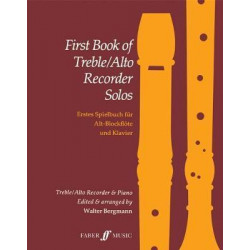 First Book Treble/Alto Recorder Solos