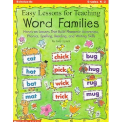 Easy Lessons for Teaching Word Families
