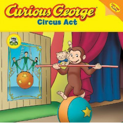 Curious George Circus Act Cg Tv 8x8 Lift-the-flap