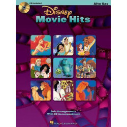 Disney Movie Hits (Alto Saxophone) (Book/Online Audio)