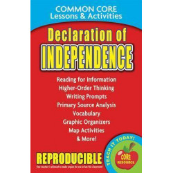 Declaration of Independence Common Core Lessons & Activities