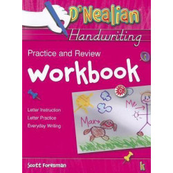 Dnealian Handwriting 1993 Practice and Review Workbook Grade K