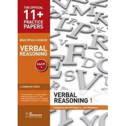 11+ Practice Papers, Verbal Reasoning Pack 1, Multiple Choice