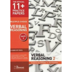 11+ Practice Papers, Verbal Reasoning Pack 2 (Multiple Choice)