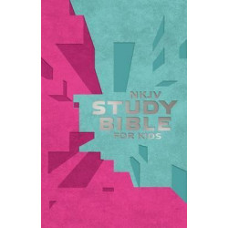 NKJV Study Bible for Kids Pink/Teal Cover