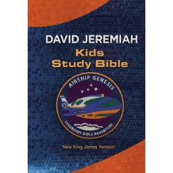 NKJV: Airship Genesis Kids Study Bible: TechTile Leather Edition