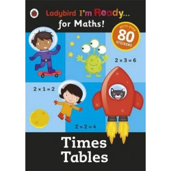 Times Tables: Ladybird I'm Ready for Maths sticker workbook