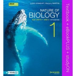 Nature of Biology 1 5E VCE Units 1 and 2 & eBookPLUS + StudyOn VCE Biology Units 1 and 2