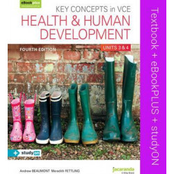 Key Concepts in VCE Health and Human Development Units 3 & 4 4E & eBookPLUS + StudyOn VCE Health and Human Development Units 3 and 4