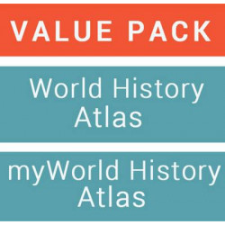 Jacaranda World History Atlas + Jacaranda Myworld History Atlas (Registration Card) Value Pack