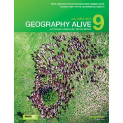 Jacaranda Geography Alive 9 Australian Curriculum 2E LearnON & Print