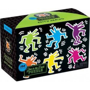 Keith Haring Glow in the Dark Puzzle